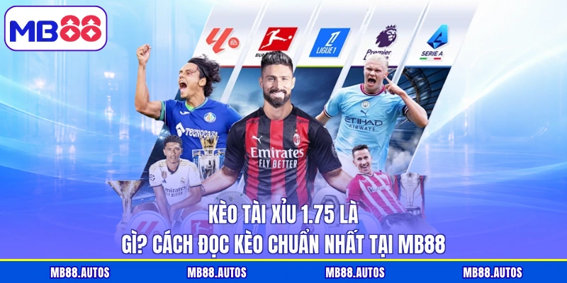 Kèo tài xỉu 1.75 là gì