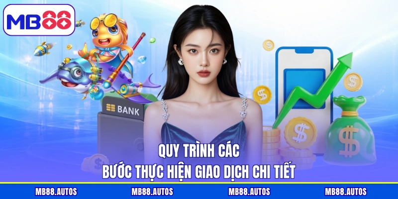 Quy trình các bước thực hiện giao dịch chi tiết